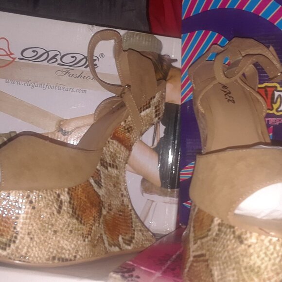 SNAKESKIN Espadrilles - Picture 1 of 3